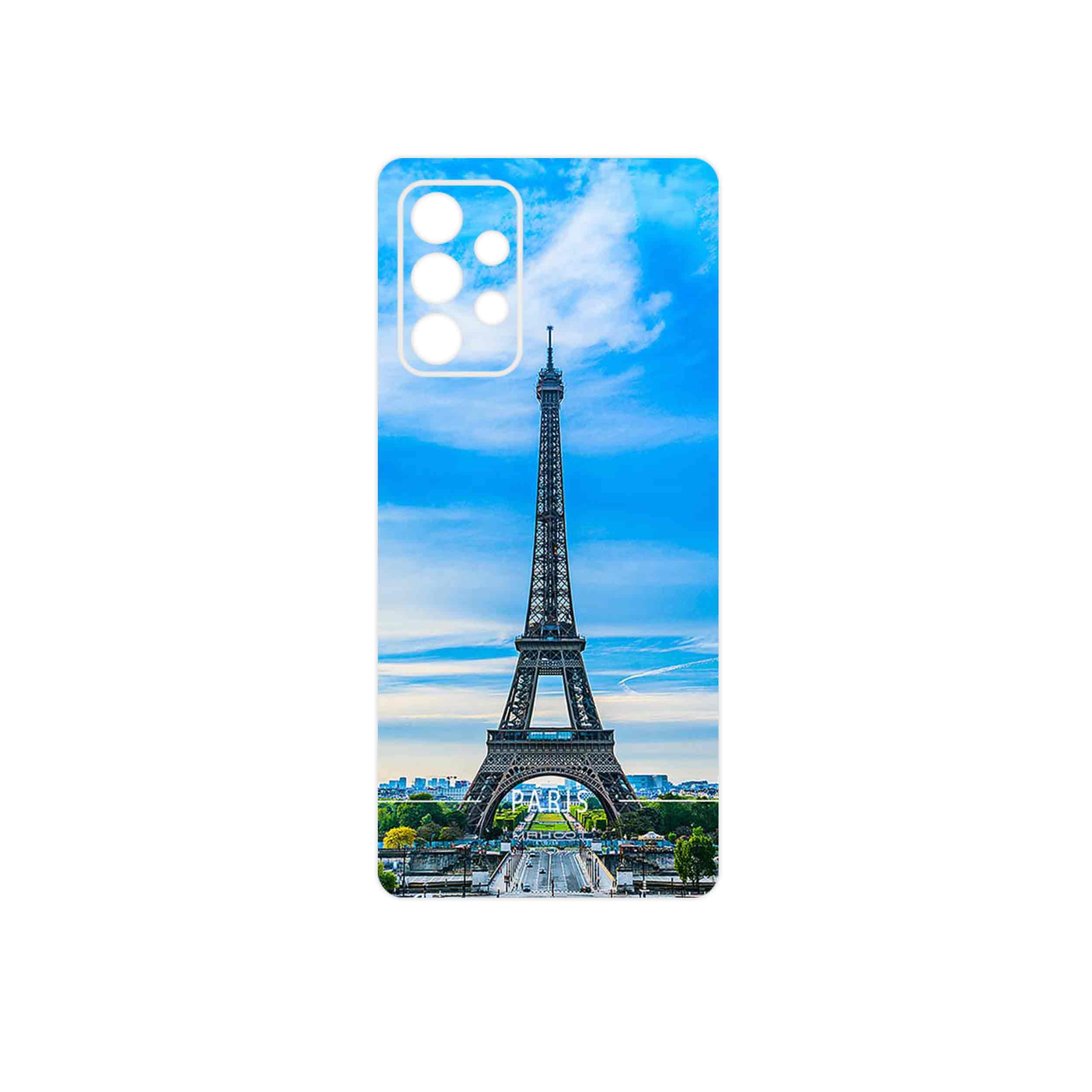 برچسب پوششی ماهوت مدل Paris_City مناسب برای گوشی موبایل سامسونگ Galaxy A52 4G
