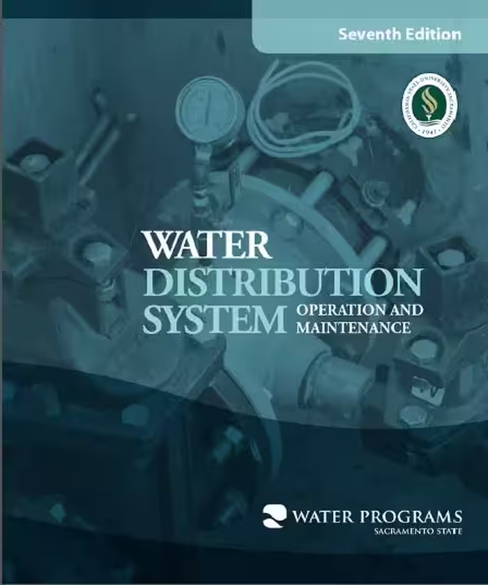 خرید و دانلود نسخه کامل کتاب Water Distribution System Operation and Maintenance (7th Edition) - pdf