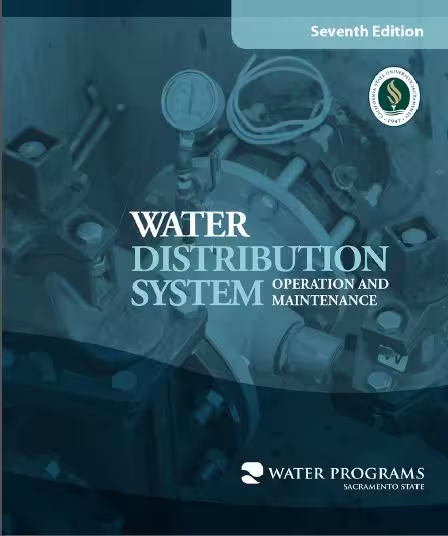 خرید و دانلود نسخه کامل کتاب Water Distribution System Operation and Maintenance (7th Edition) - pdf