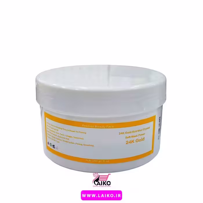 ماسک هیدروژلی طلا 24K برند premier beauty face