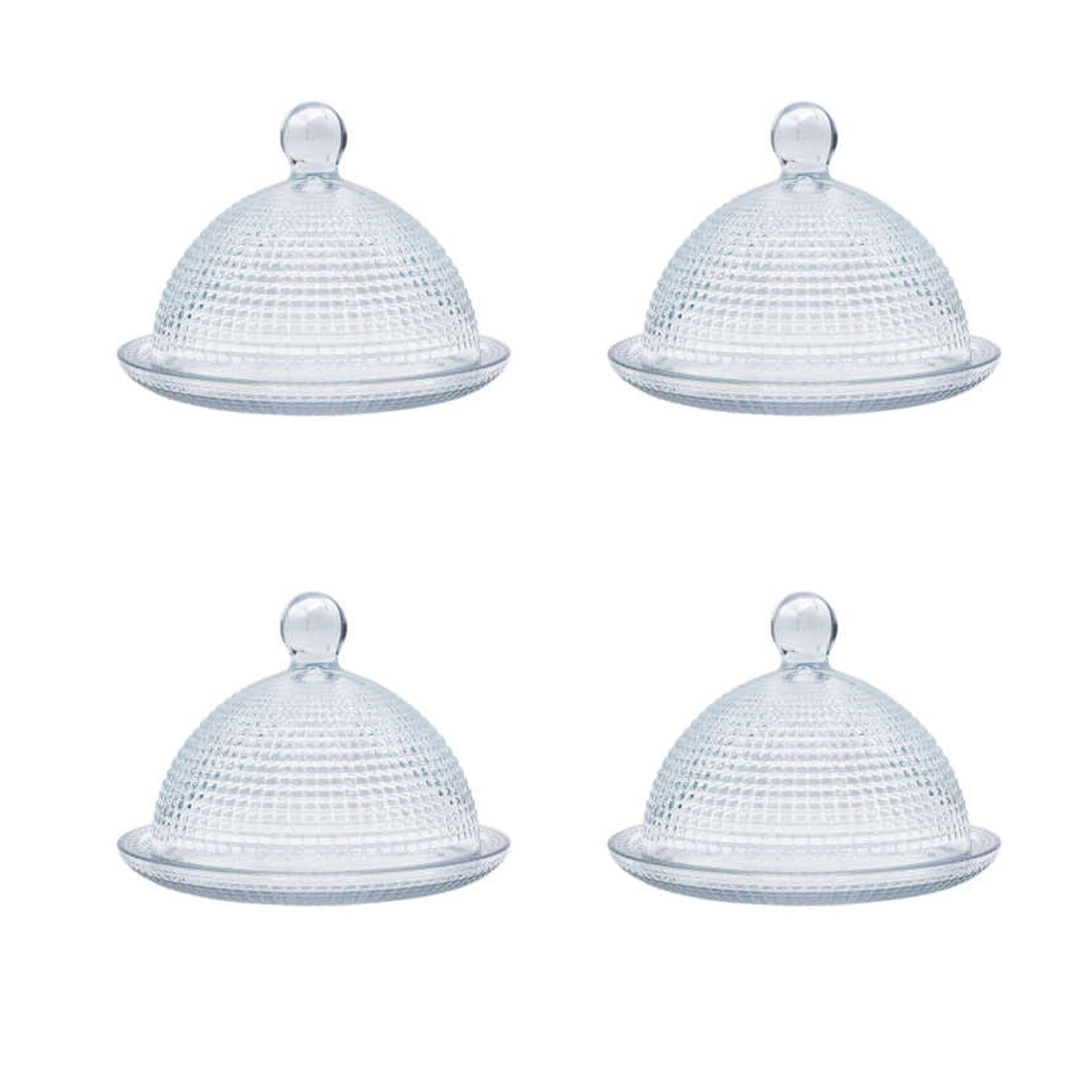 ظرف سرو پنیر کد 0087 بسته 4 عددی