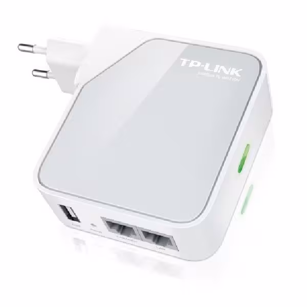 روتر جیبی وای فای/اکسس پوینت/تی وی ادپتور/رپیتر تی‌پی لینک مدل تی ال دبلیو آر 710 ان