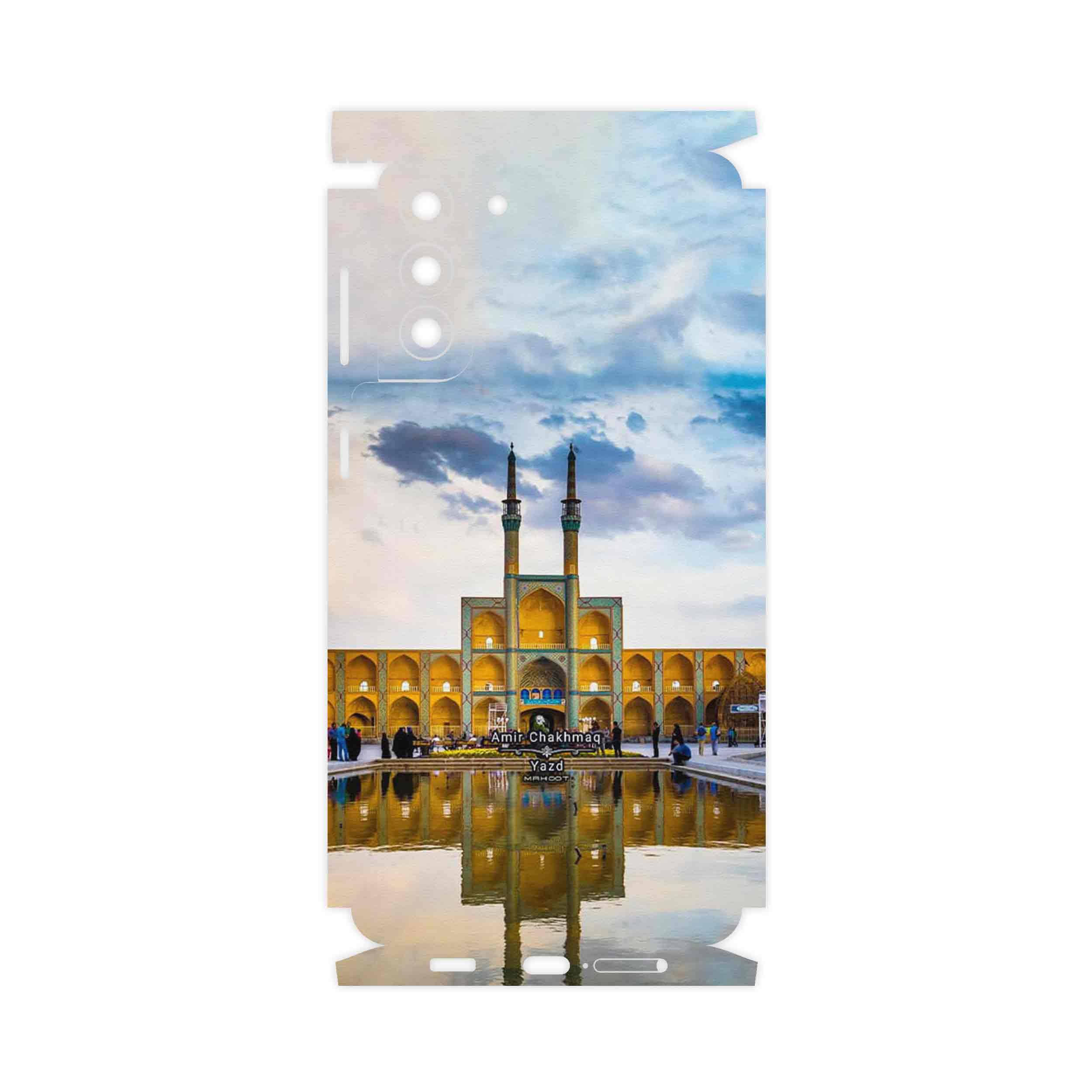 برچسب پوششی ماهوت مدل Amir Chakhmaq Square Yazd-FullSkin مناسب برای گوشی موبایل سامسونگ Galaxy S21 Plus 5G