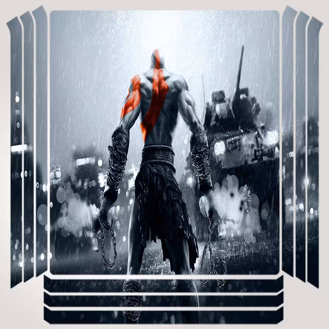 برچسب پلی استیشن ۴ مدل God Of War کد PSP-318 