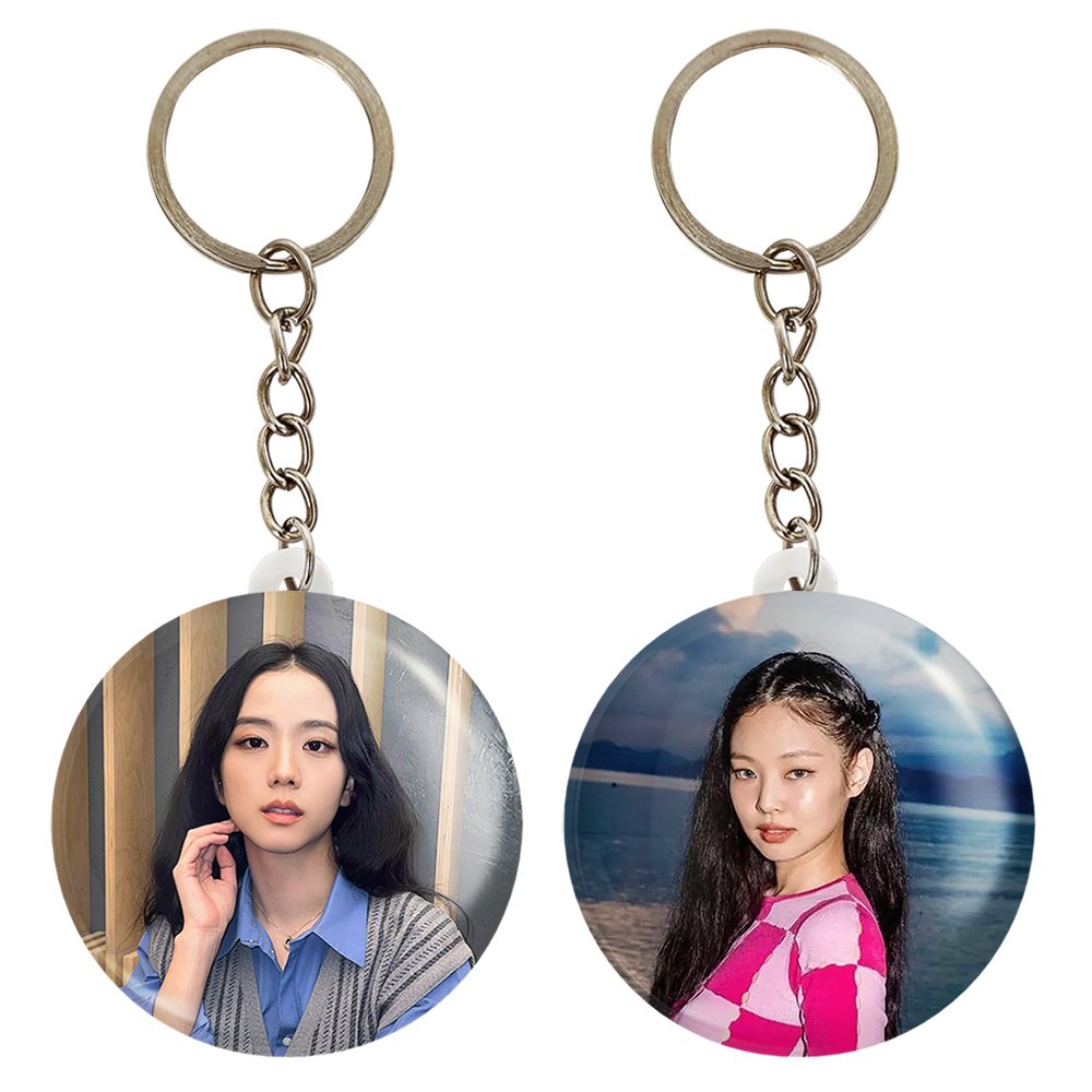 جاکلیدی خندالو مدل جنی و جیسو گروه بلک پینک BLACKPINK کد 1670716699 مجموعه 2 عددی