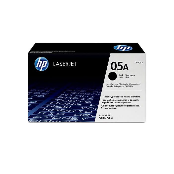 تونر کارتریج مشکی اچ پی HP 05A-طرح