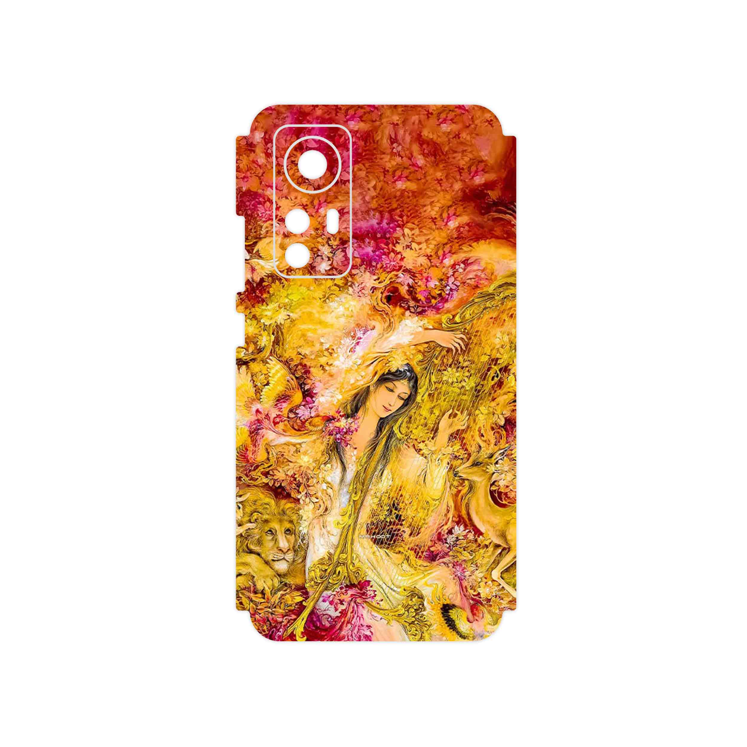 برچسب پوششی ماهوت مدل Persian miniature 1 مناسب برای گوشی موبایل شیائومی 12X