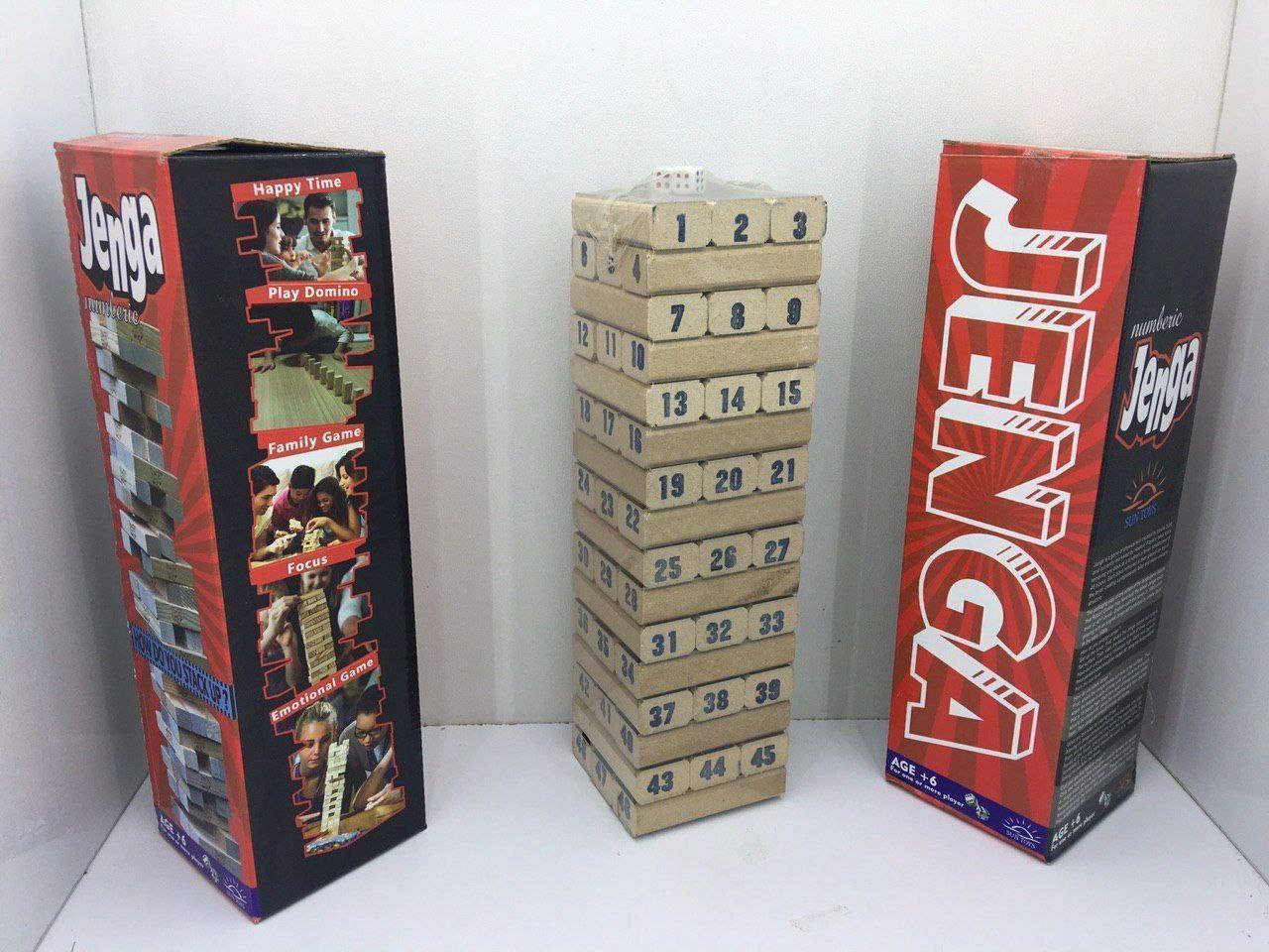 برج هیجان جنگا ابزار خورده