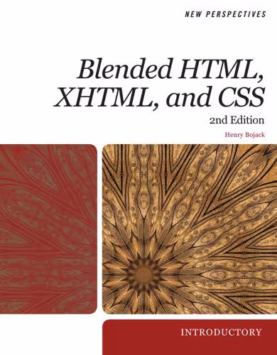 خرید و دانلود نسخه کامل کتاب New Perspectives on Blended HTML, XHTML, and CSS: 2nd Edition - Introductory (New Perspectives (Course Technology Paperback))