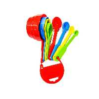 پیمانه ادویه جات و حبوبات 8 عددی