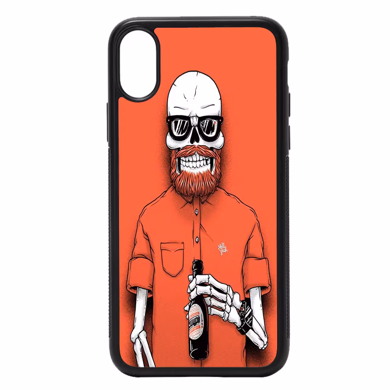 کاور طرح اسکلت کد 7158 مناسب برای گوشی موبایل اپل iphone x/xs