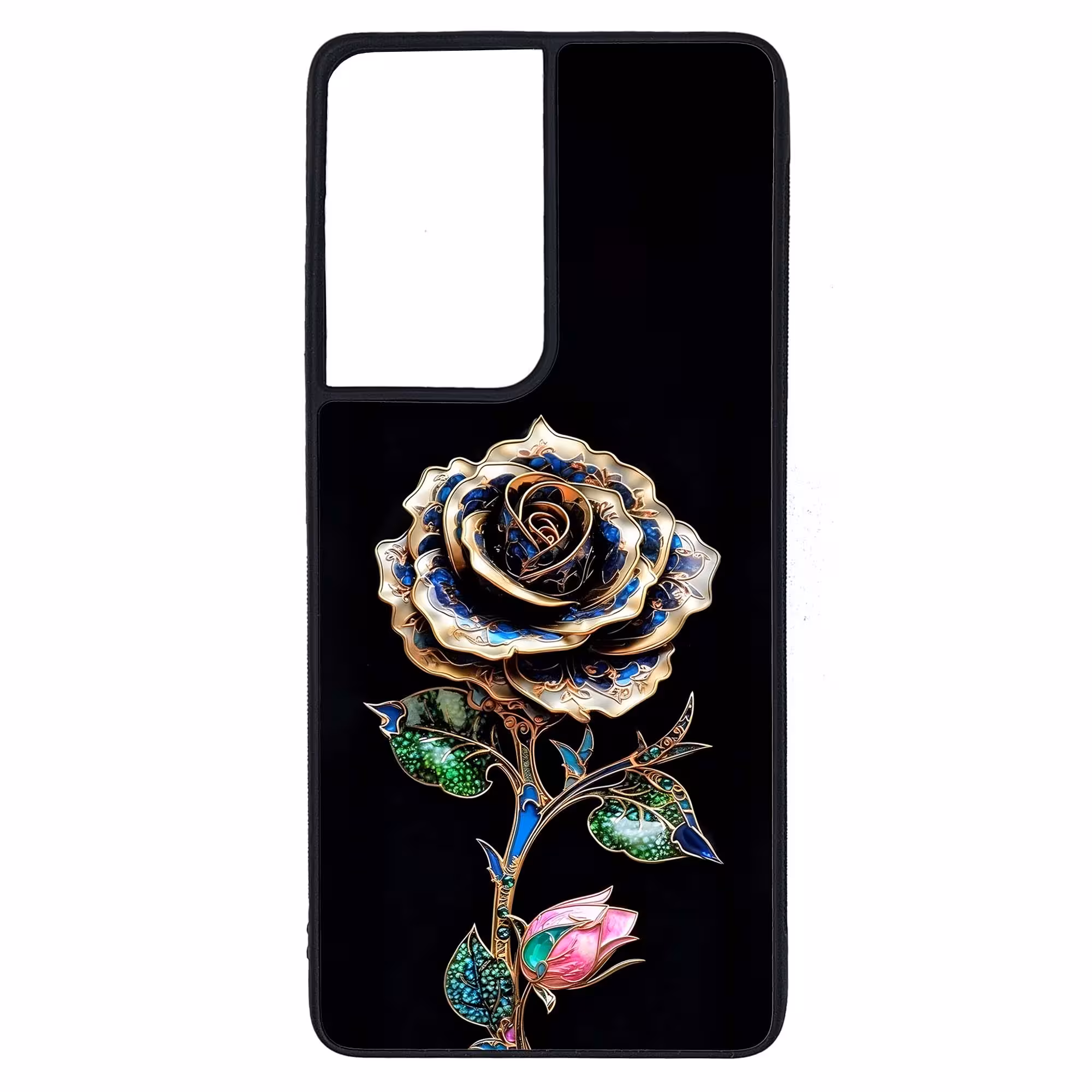 کاور طرح گل کد G-035 مناسب برای گوشی موبایل سامسونگ Galaxy S21 Ultra | دیجی قاب دونی