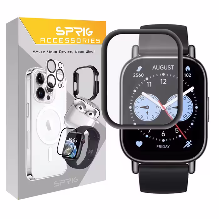 محافظ صفحه نمایش اسپریگ مدل Pmma-SPG مناسب برای ساعت هوشمند شیائومی Redmi Watch 5 Lite | کالا برتری