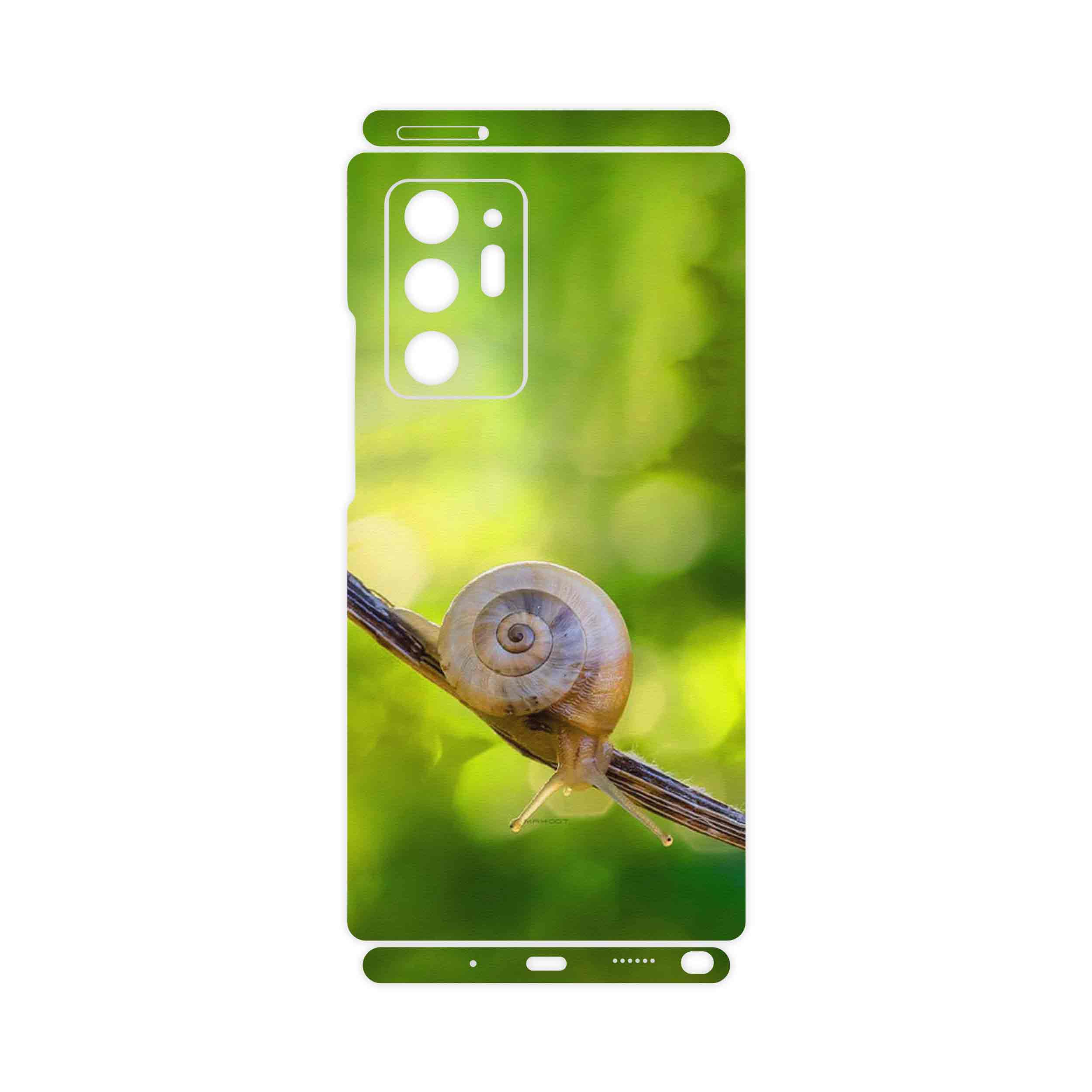 برچسب پوششی ماهوت مدل Snail-FullSkin مناسب برای گوشی موبایل سامسونگ Galaxy Note 20 Ultra
