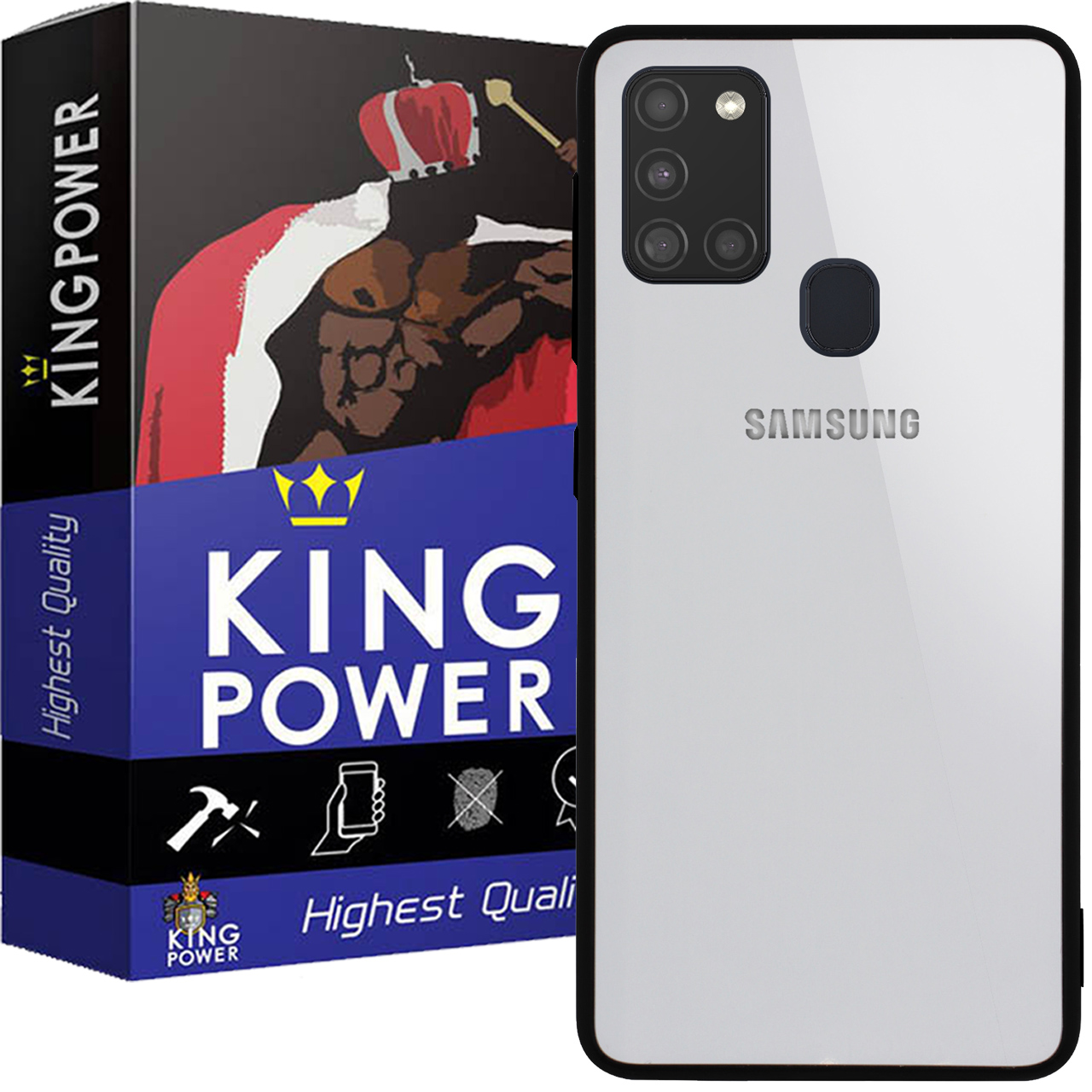 کاور کینگ پاور مدل GL21 مناسب برای گوشی موبایل سامسونگ Galaxy A21S