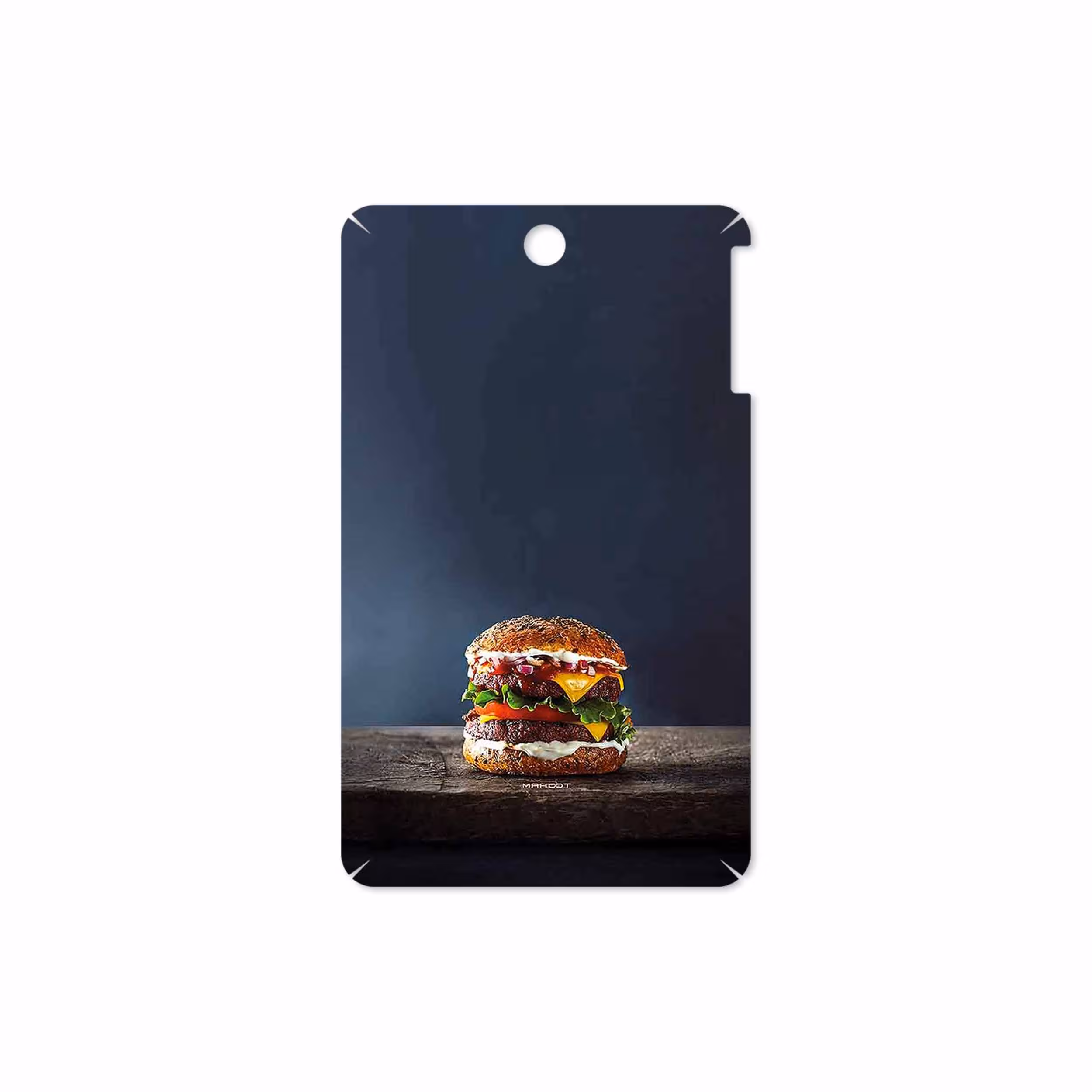 برچسب پوششی ماهوت مدل Hamburger مناسب برای تبلت لنوو A7-50 A3500 2014