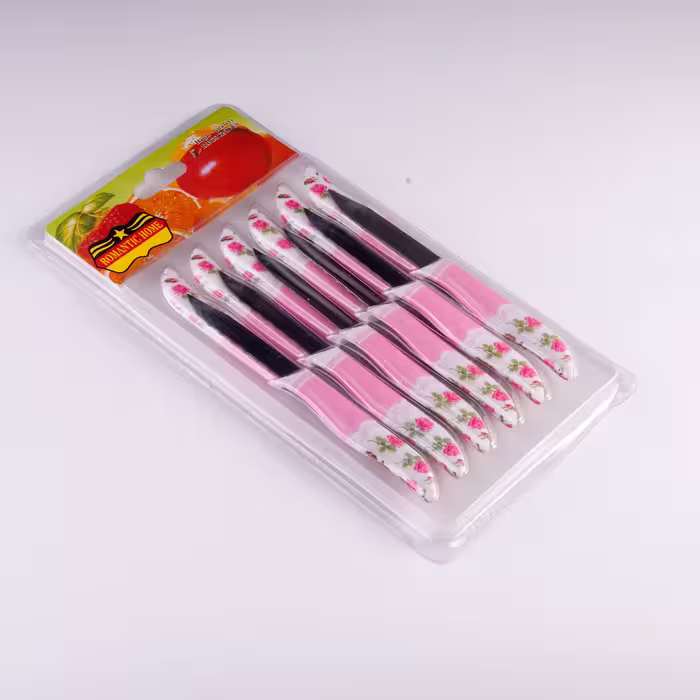 کارد میوه خوری رمانتیک هوم کد 1070 بسته 12 عددی