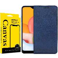 کیف کلاسوری کانواس مدل SIGNATURE مناسب برای گوشی موبایل سامسونگ Galaxy A01