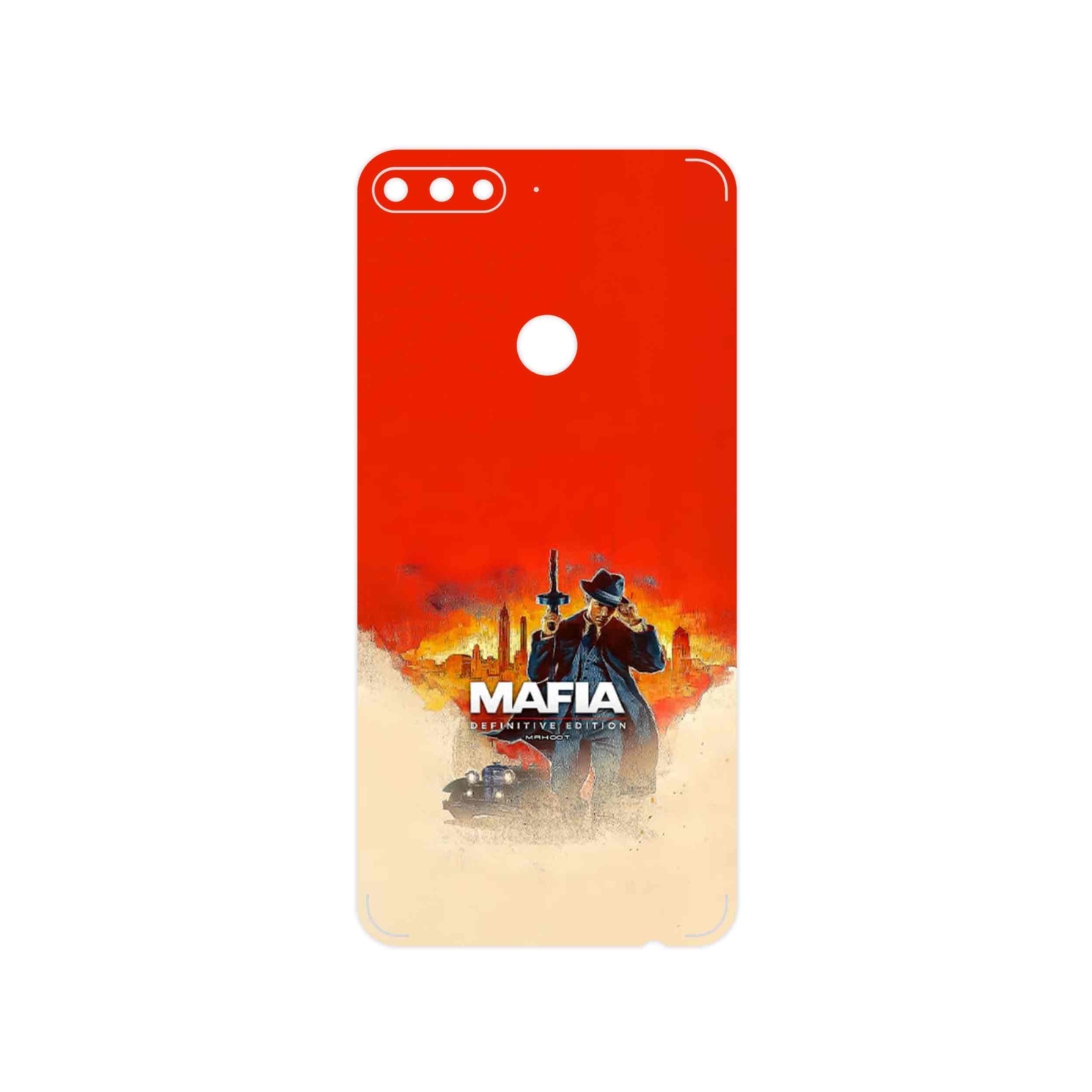 برچسب پوششی ماهوت مدل MAFIA Game Series مناسب برای گوشی موبایل هوآوی Y7 Prime 2018