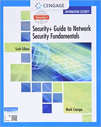 خرید و دانلود نسخه کامل کتاب CompTIA Security  Guide to Network Security Fundamentals (6th Edition) - Pdf