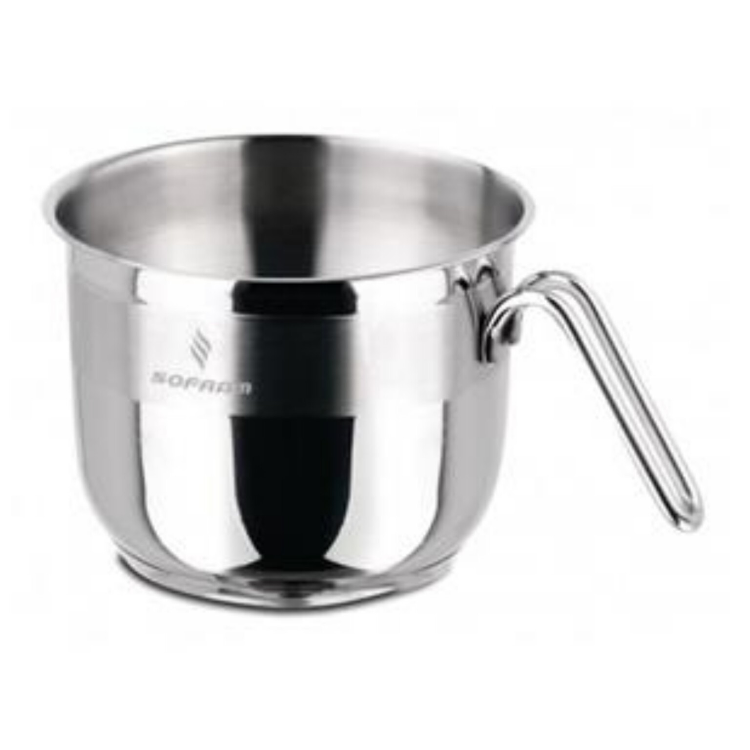 شیرجوش استیل سوفرام سایز 16 ترک