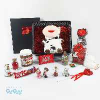 کادو لاکچری ولنتاین با عروسک گاو