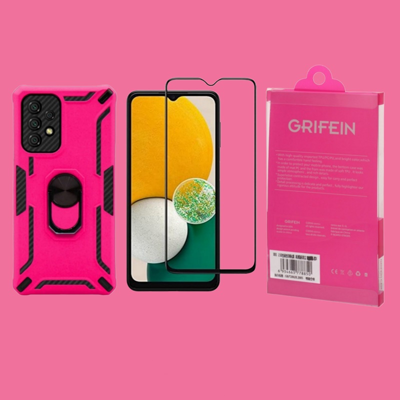 کاور گریفین مدل Defender Pro Plus مناسب برای گوشی موبایل سامسونگ Galaxy A23 به همراه محافظ صفحه نمایش