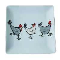 ظرف سرامیکی طرح مرغ مدل 1001