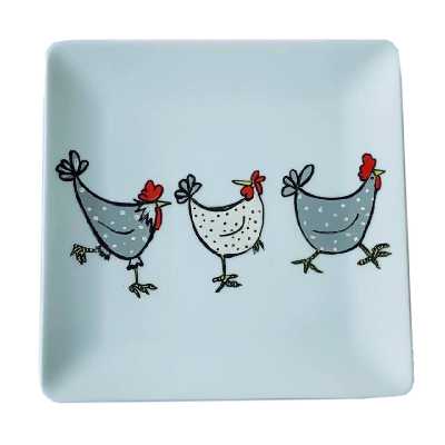 ظرف سرامیکی طرح مرغ مدل 1001