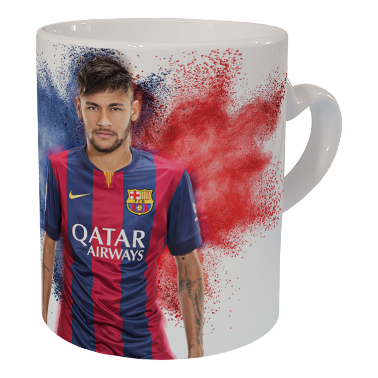 ماگ مدل دسته قلبی طرح نیمار کد 32