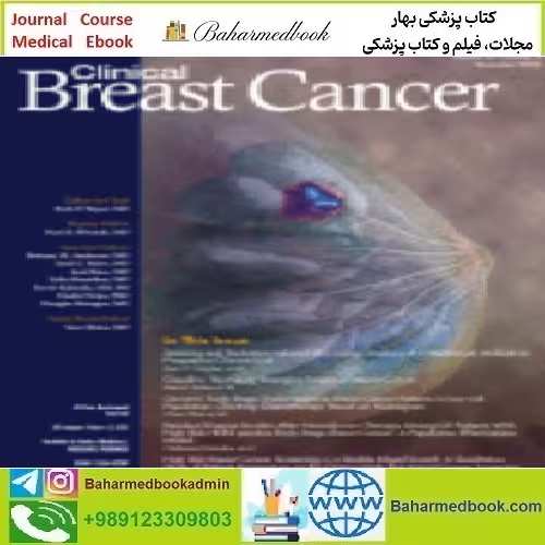Clinical Breast Cancer Volume 22 Issue 1 to 8 2022