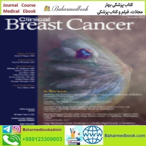 Clinical Breast Cancer Volume 22 Issue 1 to 8 2022