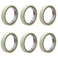 چسب کاغذی سی بی اس مدل JM1620 عرض 2 سانتی متر بسته 6 عددی | چاوه