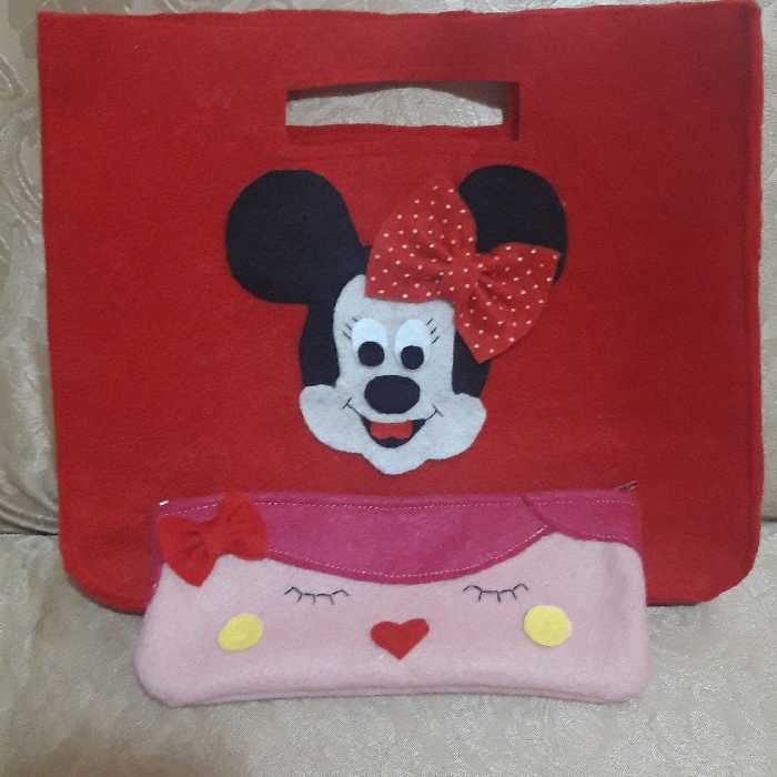 کیف و جامدادی نمدی