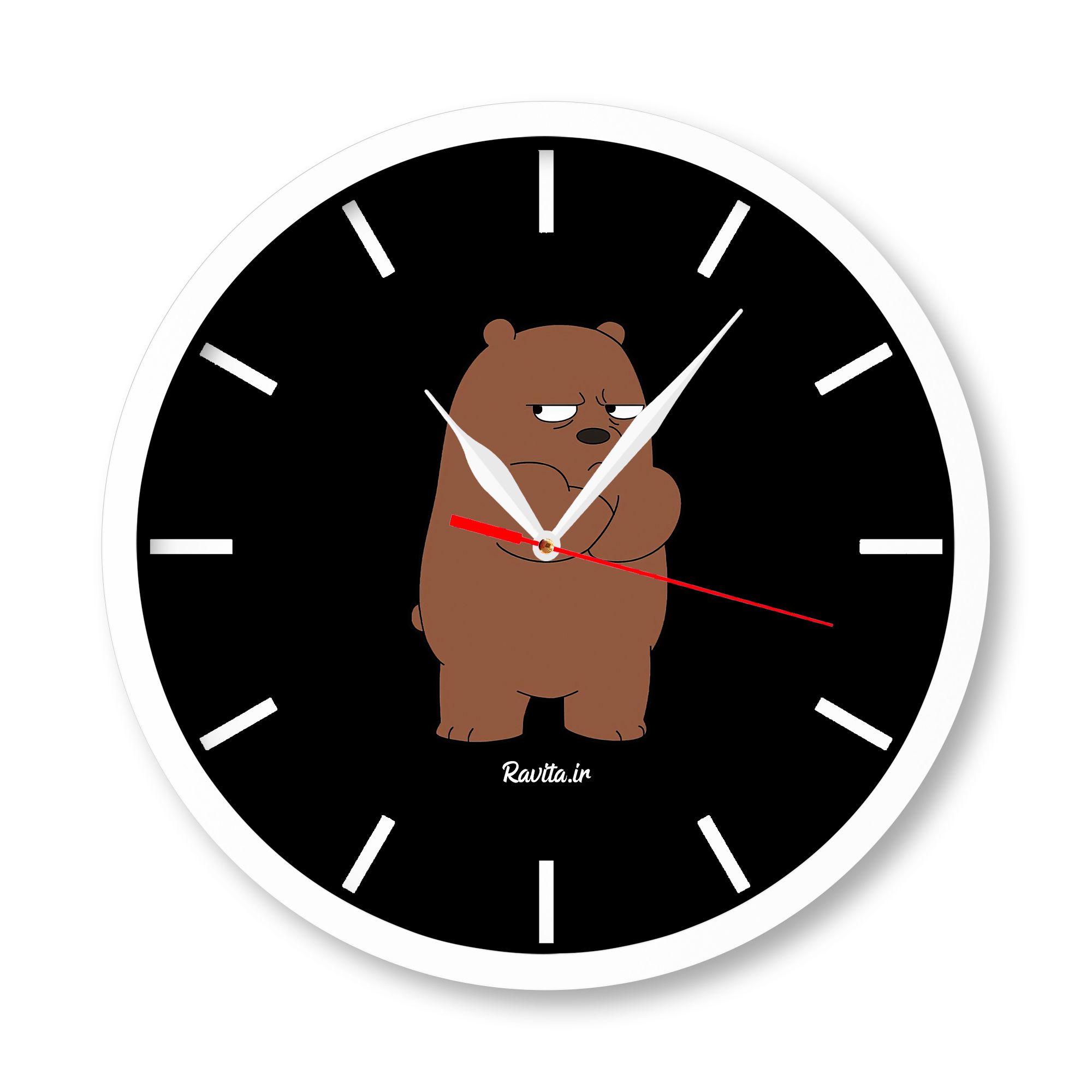 ساعت‌های دیواری راویتا طرح حیوانات فانتزی 3197