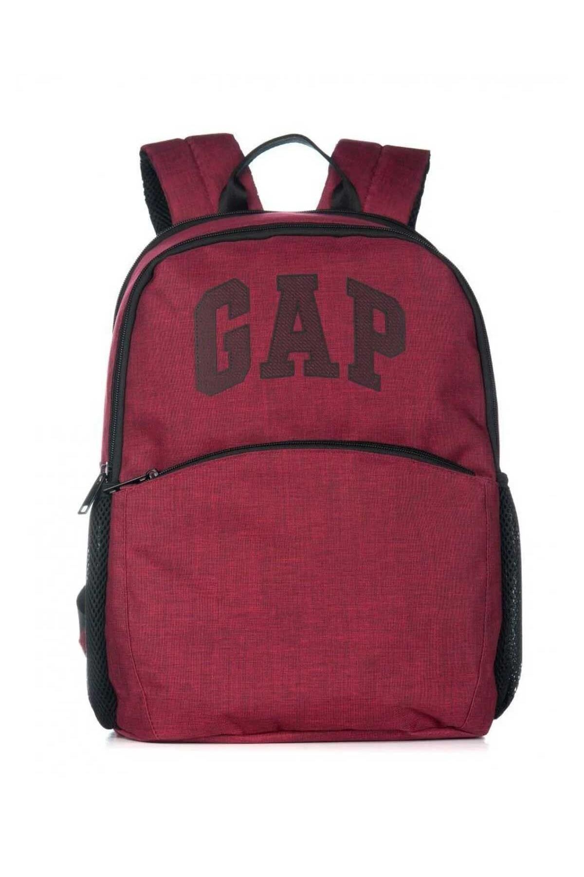 کوله پشتی قرمز مردانه و زنانه مدرسه چند منظوره یونیسکس روزانه Burgundy 03441 GAP