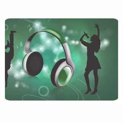 ماوس پد طرح Music کد B289