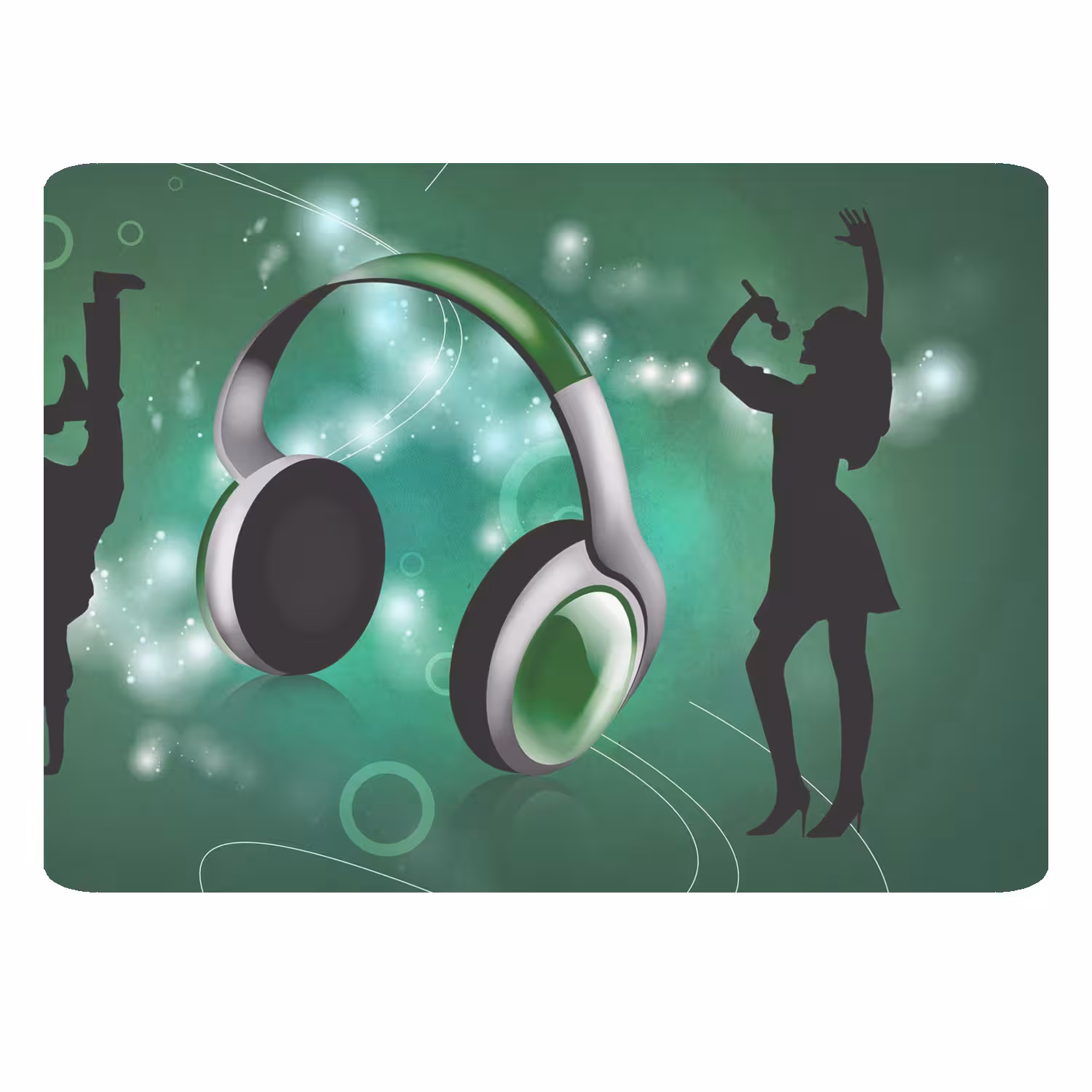 ماوس پد طرح Music کد B289