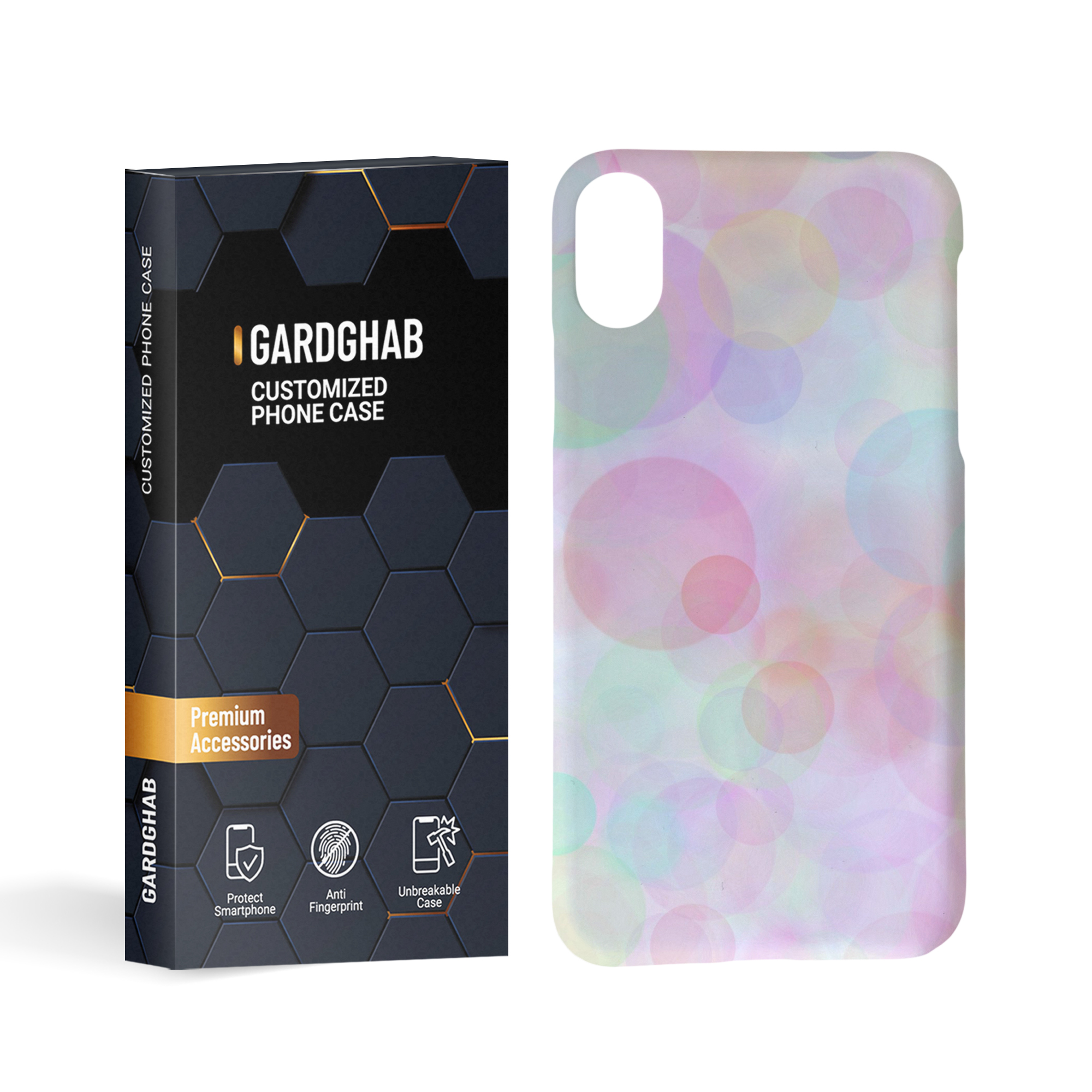 کاور گارد قاب مدل ساده مناسب برای گوشی موبایل اپل iphone x/xs