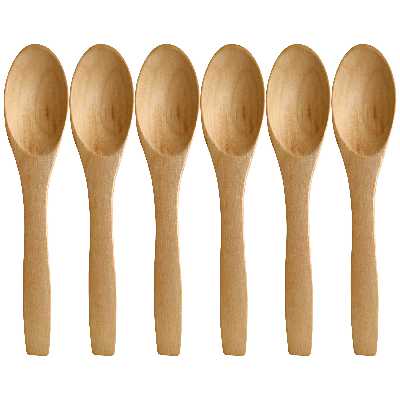 قاشق ادویه کد G100-CH بسته 6 عددی