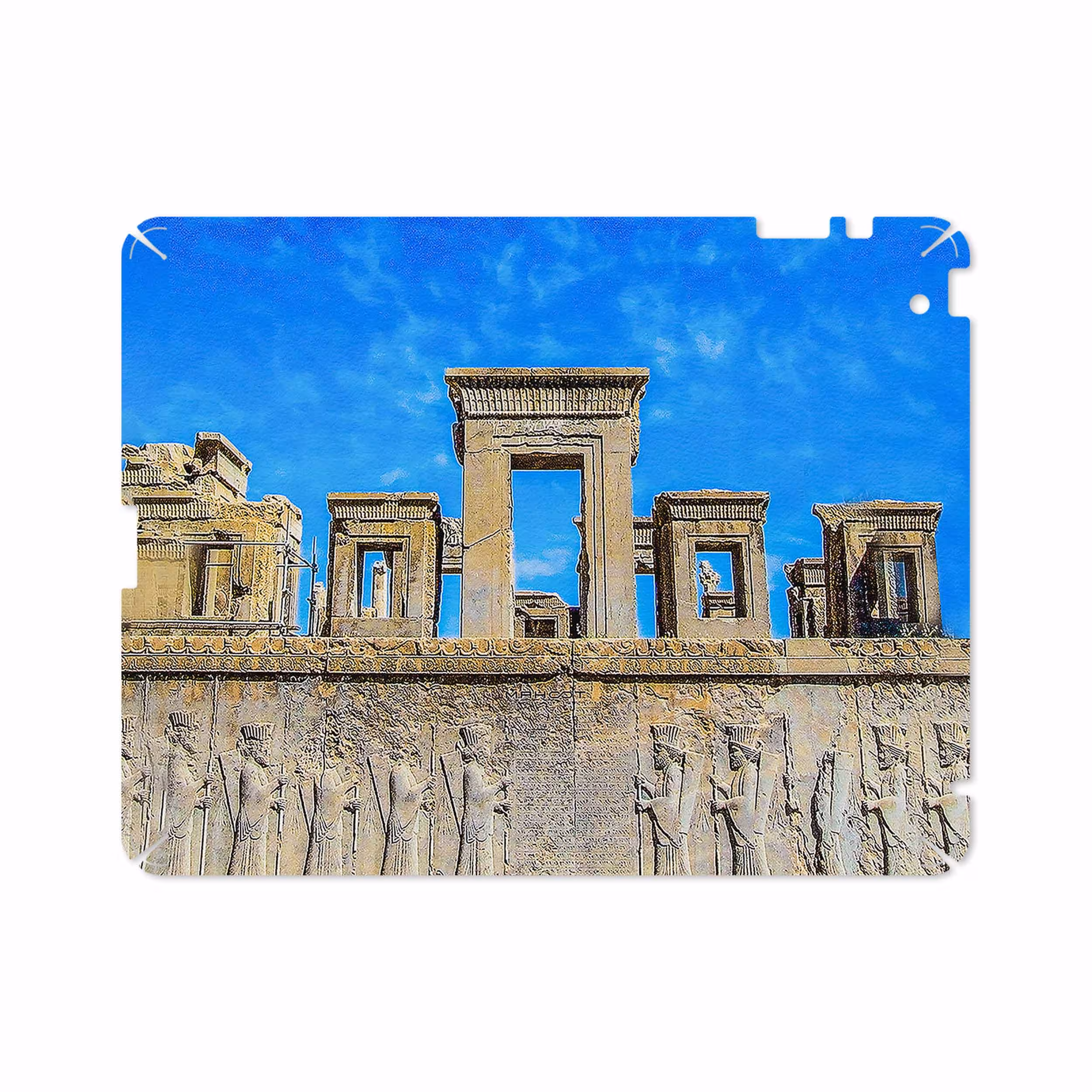 برچسب پوششی ماهوت مدل TAKHT-e-JAMSHID مناسب برای تبلت اپل iPad 2 2011 A1395