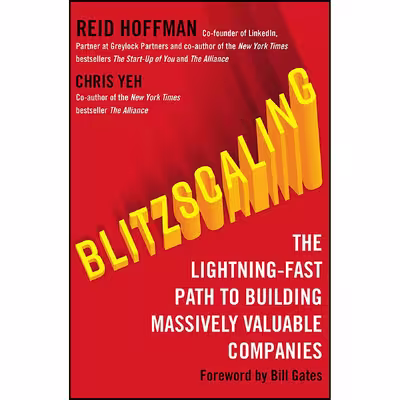 کتاب Blitzscaling اثر Reid Hoffman and Chris Yeh انتشارات HARPER COLLINS UK