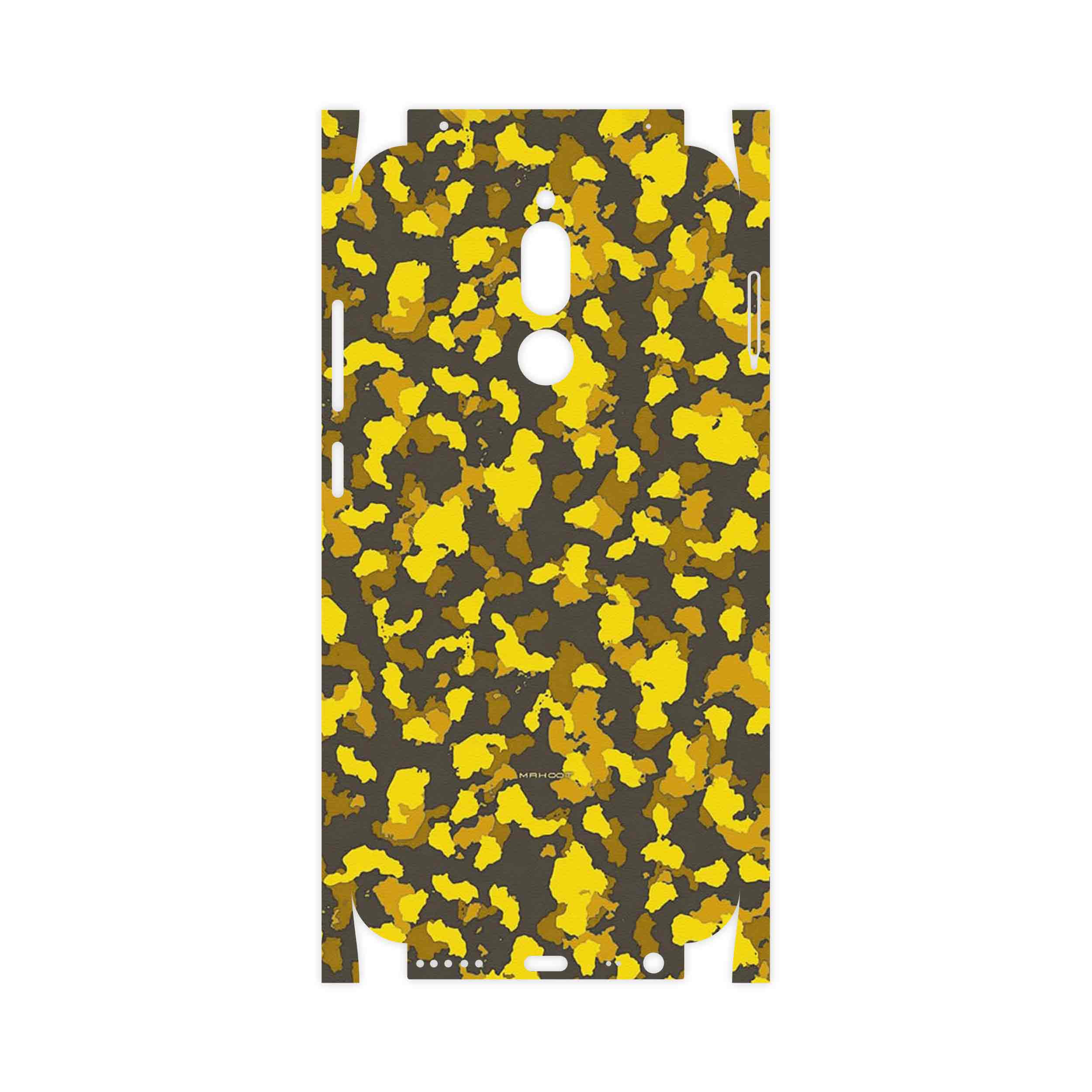 برچسب پوششی ماهوت مدل Yellow Infantry Army-FullSkin مناسب برای گوشی موبایل شیائومی Redmi 8