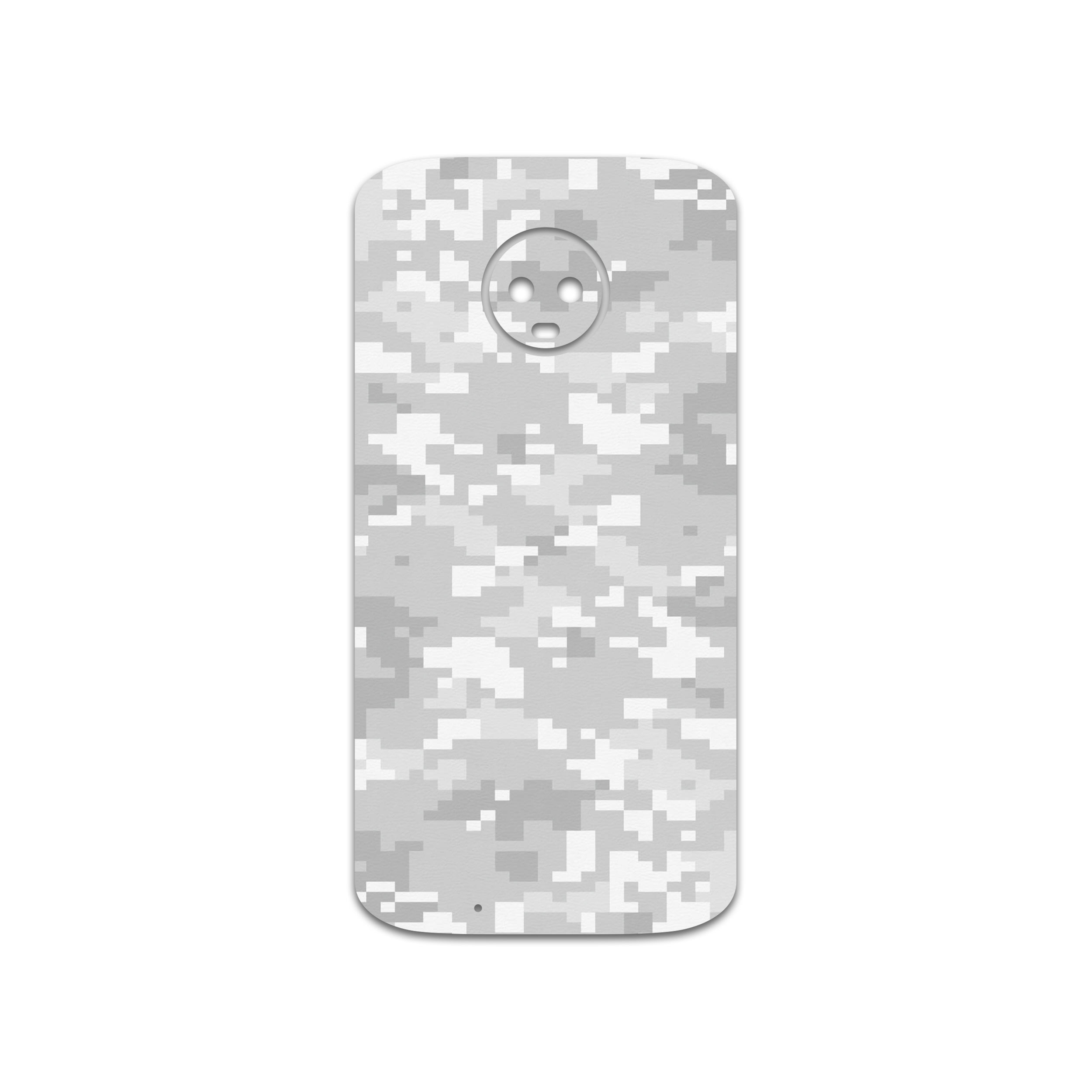 برچسب پوششی ماهوت مدل Army-Snow-Pixel مناسب برای گوشی موبایل موتورولا Moto G6