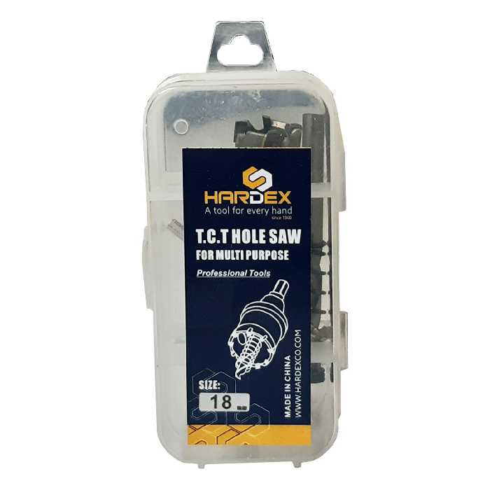 مته گردبر استیل هاردکس مدل AT - 18 سایز 18 میلی متر 