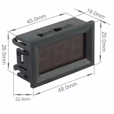 ماژول ولت متر دیجیتال مدل B0.56-30V
