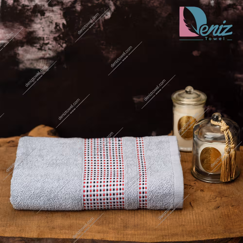 حوله استخری طرح حاشیه ژاکارد طوسی روشن
