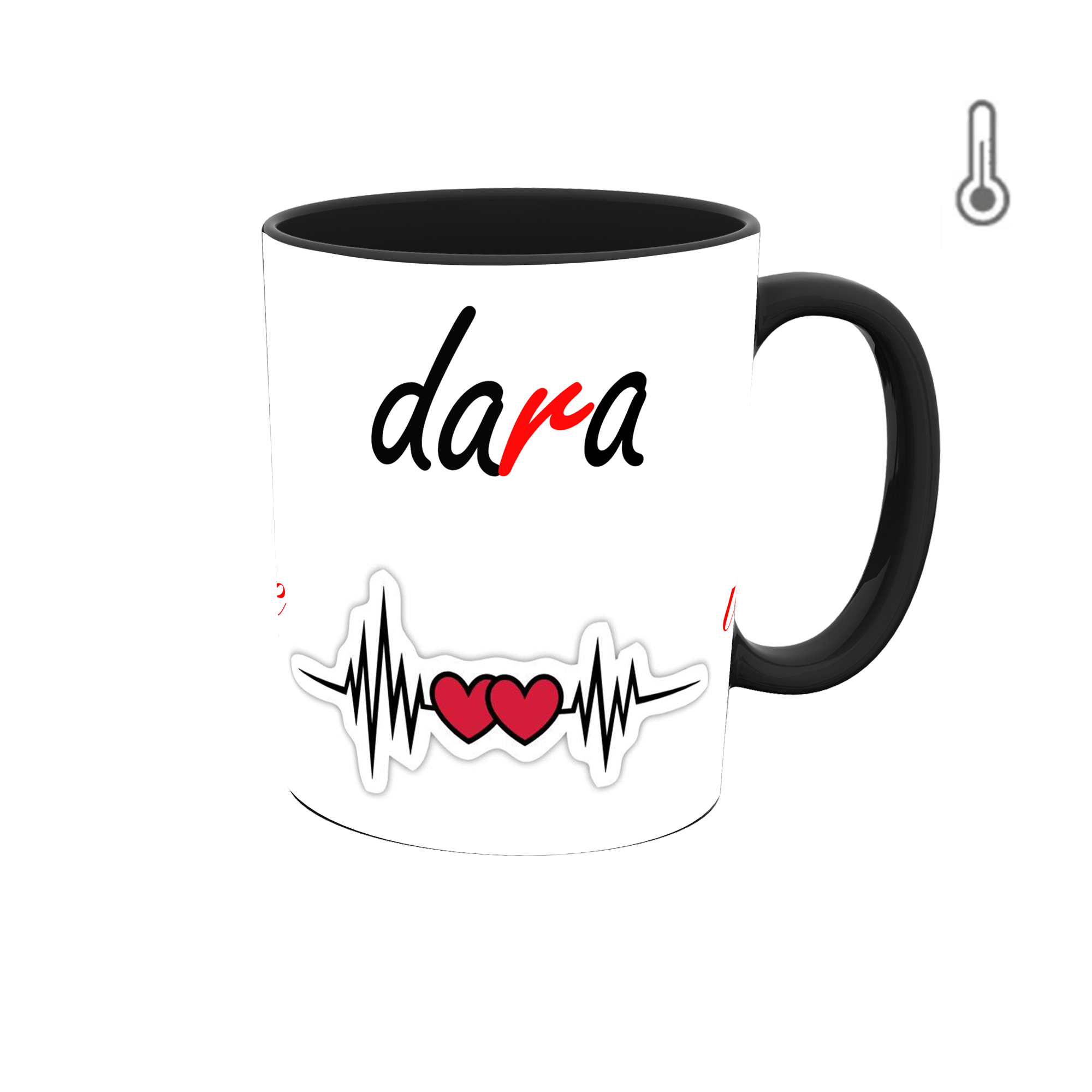 ماگ حرارتی طرح اسم دارا