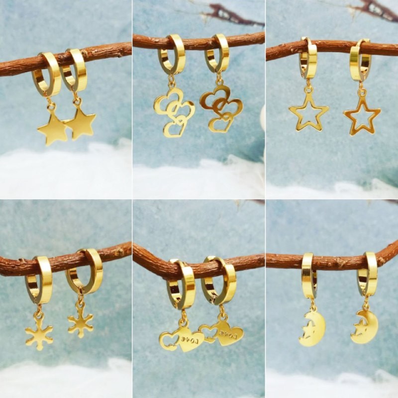 گوشواره آویزدار استیل