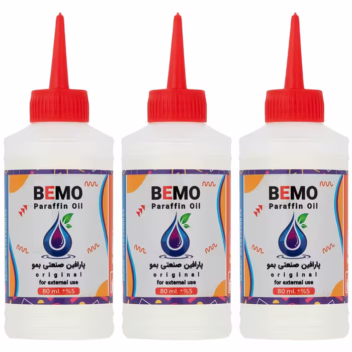 پارافین صنعتی بمو مدل S200 حجم 80 میلی لیتر بسته 3 عددی